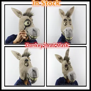 Free shipping Cosplay donkey head Mask Halloween Costume props dance animal Horse mask hedging performances played out supplies
Free shipping Cosplay donkey head Mask Halloween Costume props dance animal Horse mask hedging performances played out supplies