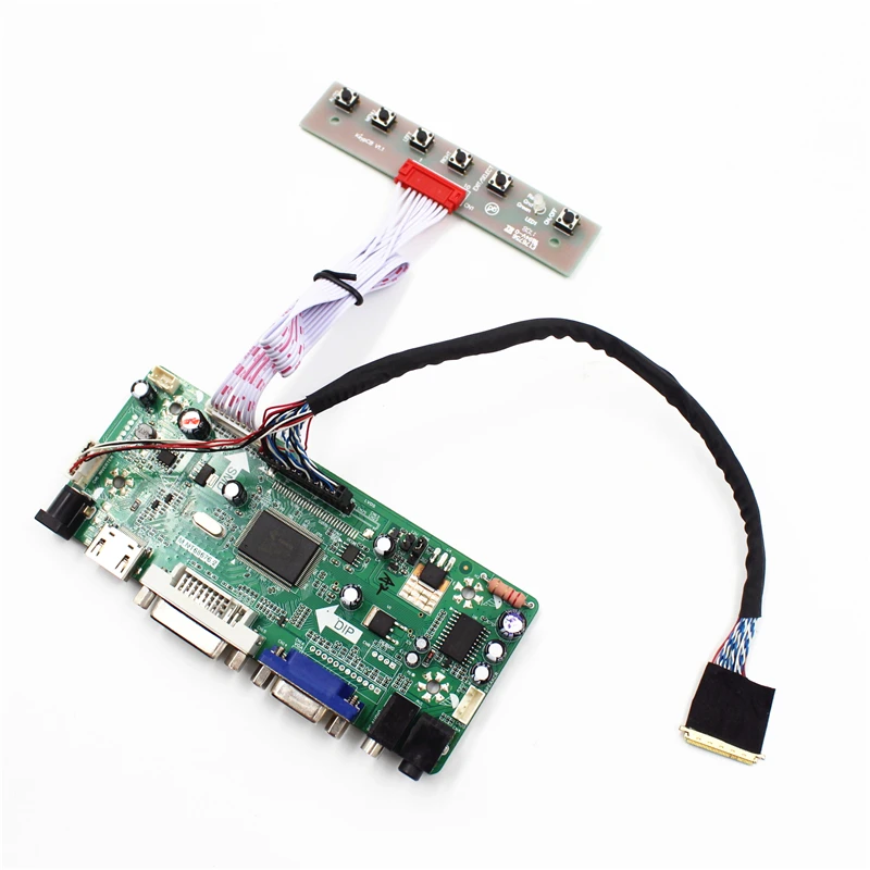 Комплект платы управления ЖК-дисплеем с VGA DVI AUIDIO HDMI-совместим с 17,3 дюймовым B173HW02 V1 3,3 x в LVDS Бесплатная доставка
Комплект платы управления ЖК-дисплеем с VGA DVI AUIDIO HDMI-совместим с 17,3 дюймовым B173HW02 V1 3,3 x в LVDS Бесплатная доставка