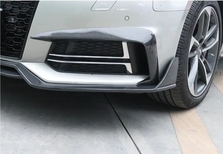 2PCS Carbon Fiber Car Front Fog Lamp Light Lip Splitters Bumper Spoiler Wings Flaps For Audi A4 Sline S4 2017 2018 2019
2PCS Carbon Fiber Car Front Fog Lamp Light Lip Splitters Bumper Spoiler Wings Flaps For Audi A4 Sline S4 2017 2018 2019