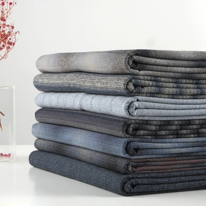 50*140cm Grey Beige Sewing Patchwork Japanese Yarn Dyed Flower100% Cotton Fabric for Quilting Bag Purse Needlework Fabrics
50*140cm Grey Beige Sewing Patchwork Japanese Yarn Dyed Flower100% Cotton Fabric for Quilting Bag Purse Needlework Fabrics