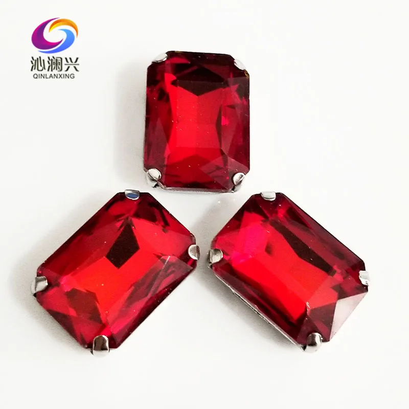 Red Rectangle octagonal shape High quality Glass Crystal flat back sew on claw rhinestones,Diy Clothing accessories SWC06
Red Rectangle octagonal shape High quality Glass Crystal flat back sew on claw rhinestones,Diy Clothing accessories SWC06