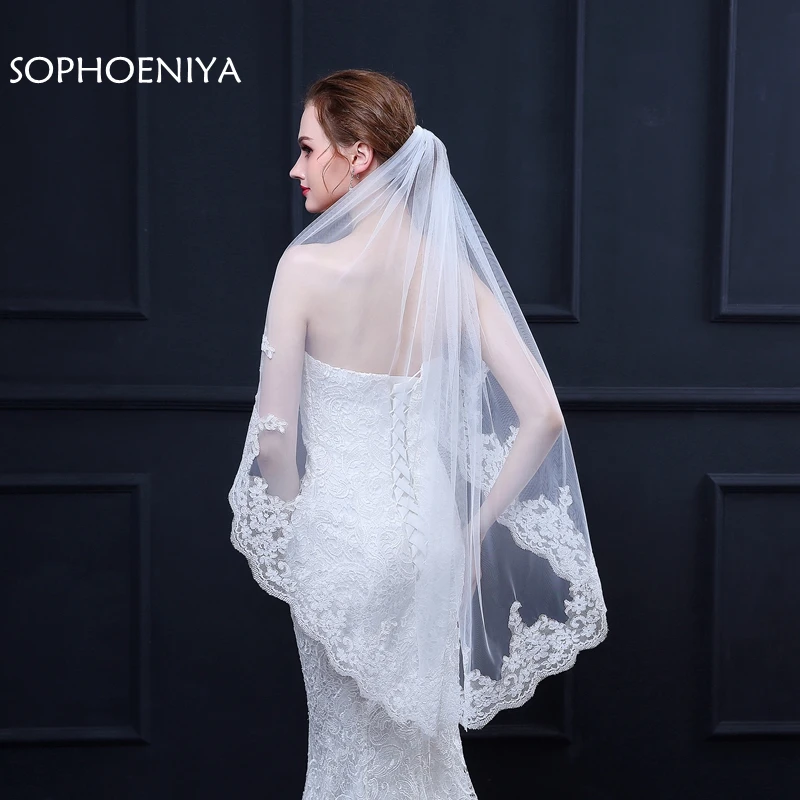 New Arrival voile Ivory Bridal veil one Layers voile mariage Sexy wedding veils wedding accessories welon long veil velo sposa
New Arrival voile Ivory Bridal veil one Layers voile mariage Sexy wedding veils wedding accessories welon long veil velo sposa
