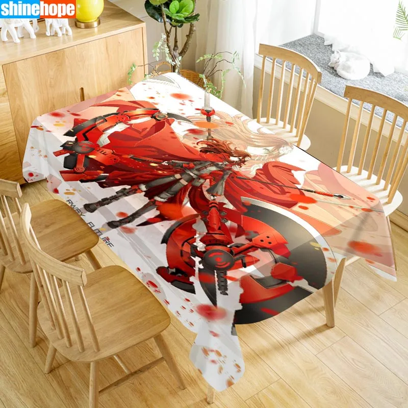 Custom RWBY Anime Table Cloth Oxford Print Waterproof Oilproof Home Rectangular Party Table Cover 100X140cm/140X250cm
Custom RWBY Anime Table Cloth Oxford Print Waterproof Oilproof Home Rectangular Party Table Cover 100X140cm/140X250cm