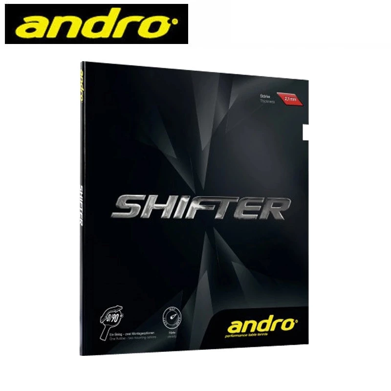 Andro Table tennis rubber Shifter Power pimples in with sponge spin+ control ping pong accessories tenis de mesa
Andro Table tennis rubber Shifter Power pimples in with sponge spin+ control ping pong accessories tenis de mesa