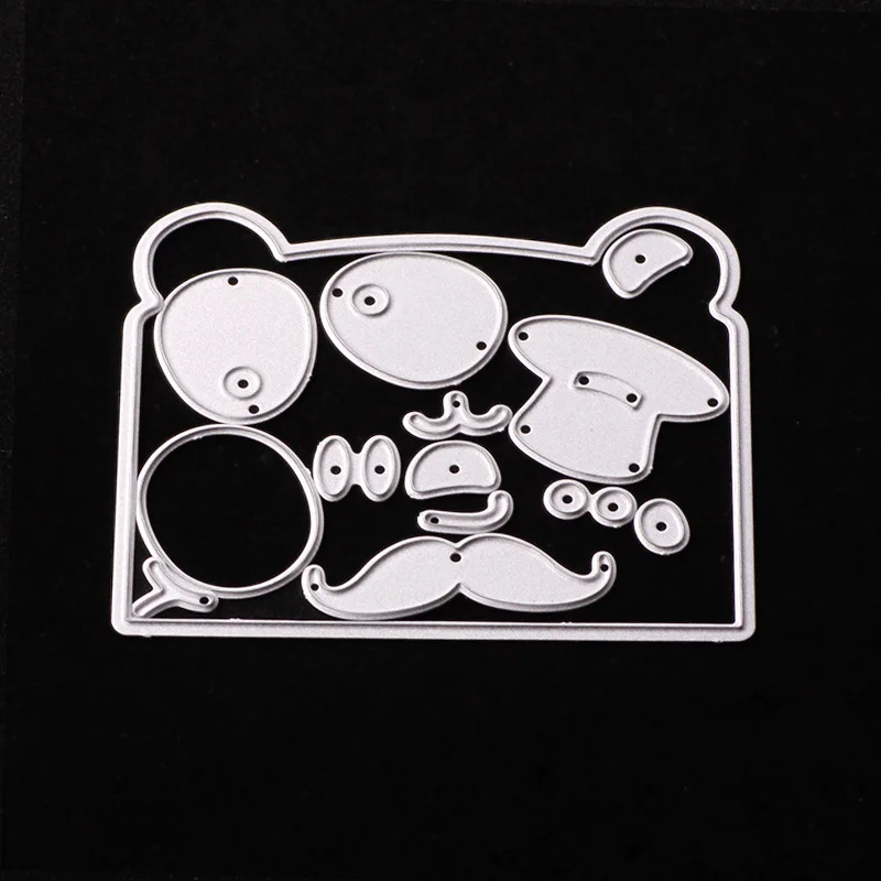 Metal cutting dies cut Bear Scrapbook Paper Craft Card Album Knife Mold Art Cutter
Metal cutting dies cut Bear Scrapbook Paper Craft Card Album Knife Mold Art Cutter