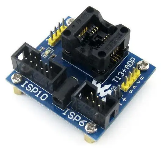 Free Shipping! ATtiny13A-SSH ATtiny13A-SSU ATtiny13 SOIC8 150mil AVR Programming Adapter Socket
Free Shipping! ATtiny13A-SSH ATtiny13A-SSU ATtiny13 SOIC8 150mil AVR Programming Adapter Socket