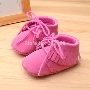 Fashion Brown Pink Solid Color Baby Moccasins Boys Girls Fringe Ankle Boots, Infant Toddler Shoes Princess First Walkers
Fashion Brown Pink Solid Color Baby Moccasins Boys Girls Fringe Ankle Boots, Infant Toddler Shoes Princess First Walkers