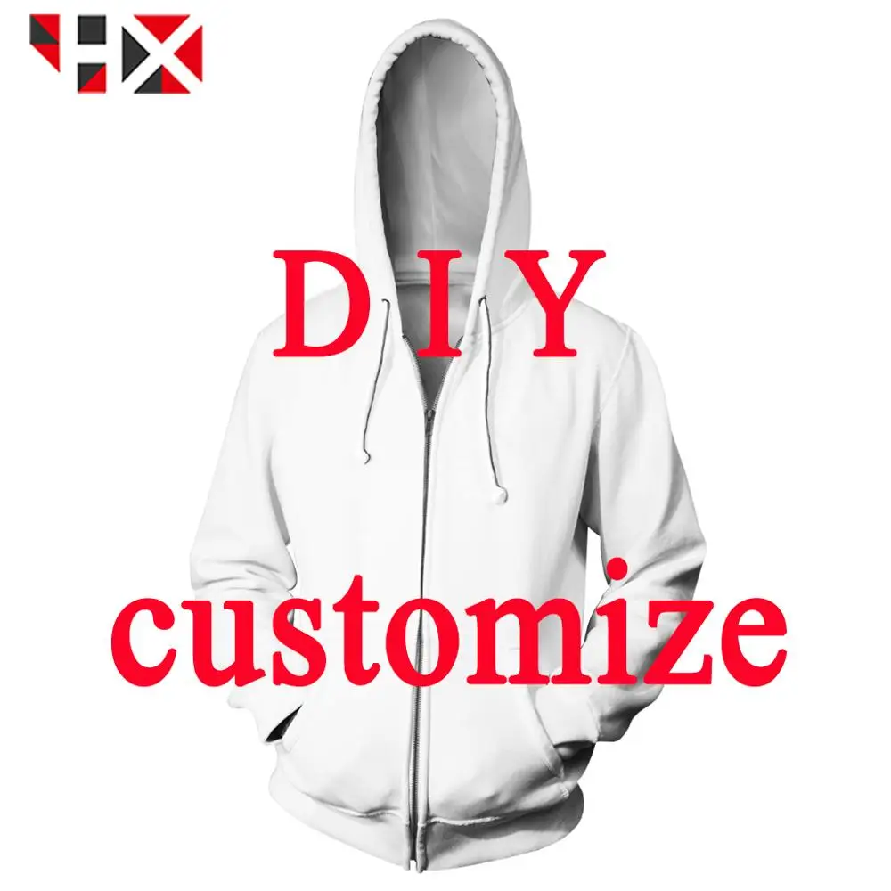HX 3D Print DIY Personalized Design Zip Hoodie Men Women Own Image/Photo/Star/Singer/Anime Men Zip Hoodie Harajuku Style Z31
HX 3D Print DIY Personalized Design Zip Hoodie Men Women Own Image/Photo/Star/Singer/Anime Men Zip Hoodie Harajuku Style Z31