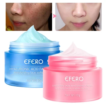 EFERO 2pcs Face Whitening Freckle Removal Face Cream Essence Hyaluronic Acid Cream Moisturizing Face Whitening Cream Skin Care
EFERO 2pcs Face Whitening Freckle Removal Face Cream Essence Hyaluronic Acid Cream Moisturizing Face Whitening Cream Skin Care