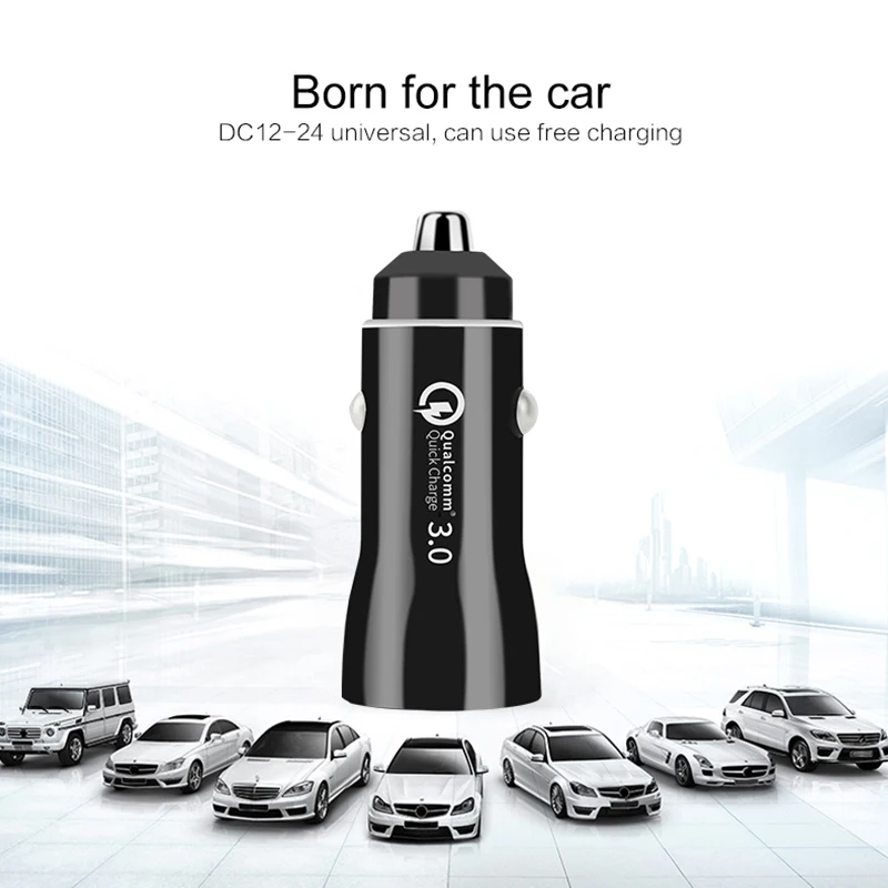 QC 3.0 5V 3.1A Dual USB Port Multi-function Car Charger for Xiaomi for IPhone XS Max Auto Samsung Mobile Phone Automatic Charger
QC 3.0 5V 3.1A Dual USB Port Multi-function Car Charger for Xiaomi for IPhone XS Max Auto Samsung Mobile Phone Automatic Charger