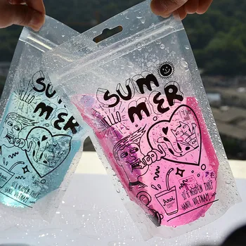100pcs 400-450ml 5.1"x7.9" High Clear Summer Beverage Ziplock Bag Self-sealed Liquid Juice Tea Coffee Birthday Portable Pouches
100pcs 400-450ml 5.1"x7.9" High Clear Summer Beverage Ziplock Bag Self-sealed Liquid Juice Tea Coffee Birthday Portable Pouches