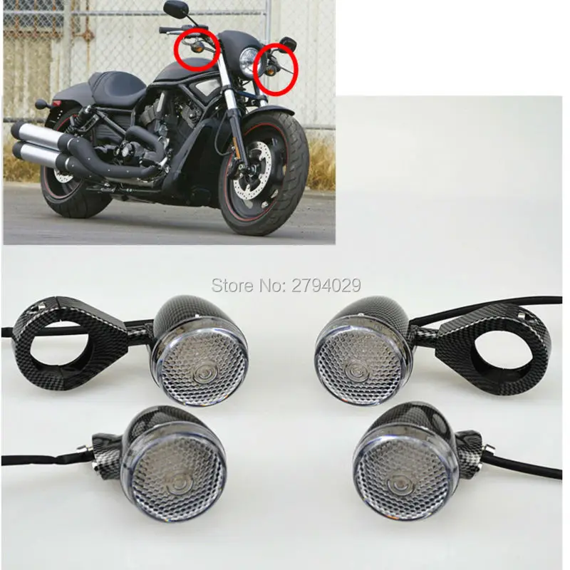 New LED Bullet Front Rear Turn Signal Indicator Light Relocation 39mm Fork Clamp Fit for Harley Custom Free Shipping
New LED Bullet Front Rear Turn Signal Indicator Light Relocation 39mm Fork Clamp Fit for Harley Custom Free Shipping