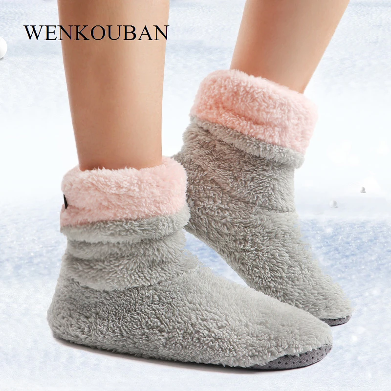 Fur Slides Women Plush Slippers Warm Coral Fleece Indoor Floor Shoes Winter Furry Slides Ladies Sock Shoes Pantuflas Mujer 2019
Fur Slides Women Plush Slippers Warm Coral Fleece Indoor Floor Shoes Winter Furry Slides Ladies Sock Shoes Pantuflas Mujer 2019