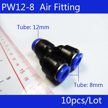 Free shipping Wholesale 10PCS PW12-8 Reducing Unequal Pneumatic Air Tube Fitting Connector , I.D One 12mm Two 8mm
Free shipping Wholesale 10PCS PW12-8 Reducing Unequal Pneumatic Air Tube Fitting Connector , I.D One 12mm Two 8mm