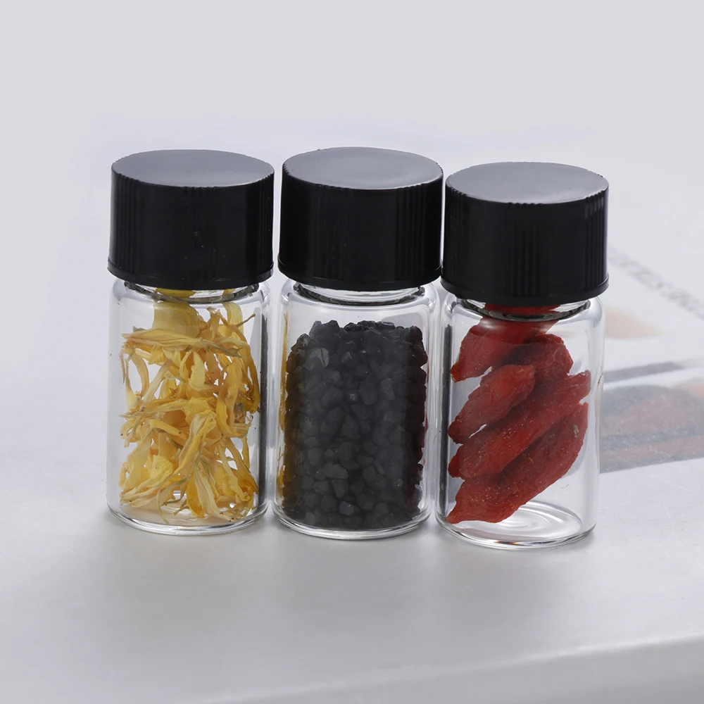 12PCS 1mL Mini Amber Glass Bottle Jar Essential Oil Bottle Orifice brown bottle Reducer & cap Refillable Bottles Glass Vials
12PCS 1mL Mini Amber Glass Bottle Jar Essential Oil Bottle Orifice brown bottle Reducer & cap Refillable Bottles Glass Vials