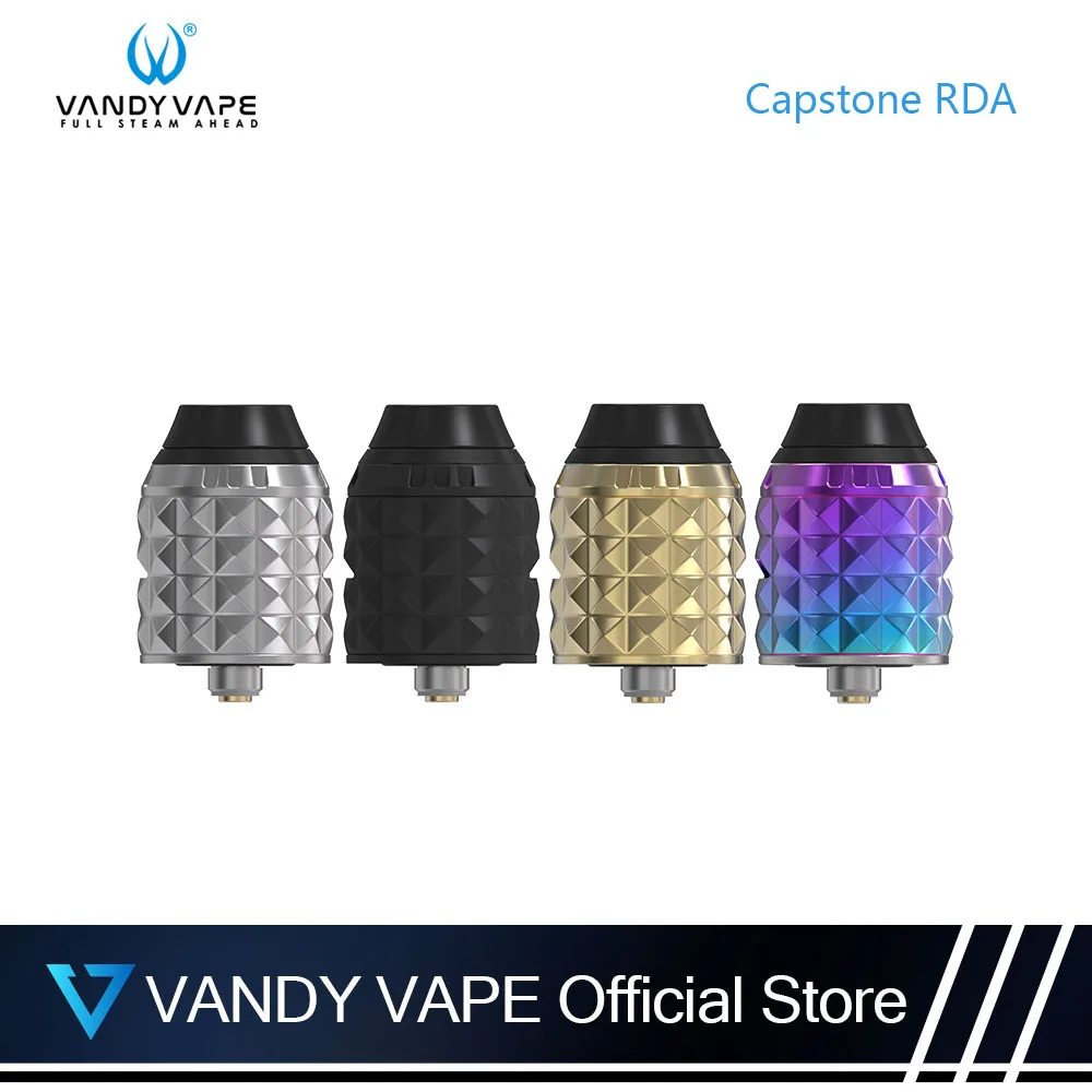 Vandyvape Capstone RDA с Vaper Waterfall Squonk и одним винтом пружинная Дека в форме пандуса система