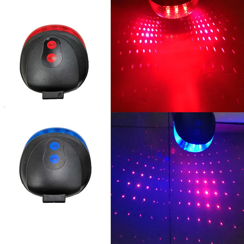 Задний фонарь для велосипеда 5LED велосипедный задняя фара предупреждающие огни 2