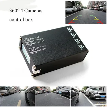 360 View Car Camera Control Box 4 Way Cameras Switch System for Rear Left Right Size Front Camera Rear View Back UP Cameras
360 View Car Camera Control Box 4 Way Cameras Switch System for Rear Left Right Size Front Camera Rear View Back UP Cameras