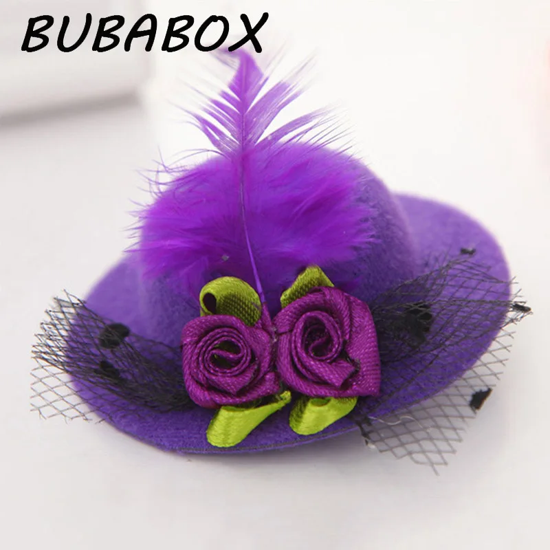 New Cute Hat Shaped Flower Adornment Girls Feathered Hat Hair Clips Children's Hair Accessories Fashion Hairpins
New Cute Hat Shaped Flower Adornment Girls Feathered Hat Hair Clips Children's Hair Accessories Fashion Hairpins