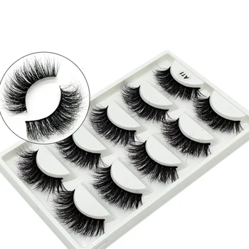 NEW 5 Pairs/Box 100% Real Mink Fur 3D False Eyelashes Natural Fake Eye Lashes Makeup
NEW 5 Pairs/Box 100% Real Mink Fur 3D False Eyelashes Natural Fake Eye Lashes Makeup