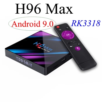 H96 Max Smart TV Box Android 9.0 RK3318 Quad Core 4GB 64GB Max 2.4G/5G Dual WiFi USB3.0 BT4.0 4K H.265 Youtube Media Player
H96 Max Smart TV Box Android 9.0 RK3318 Quad Core 4GB 64GB Max 2.4G/5G Dual WiFi USB3.0 BT4.0 4K H.265 Youtube Media Player