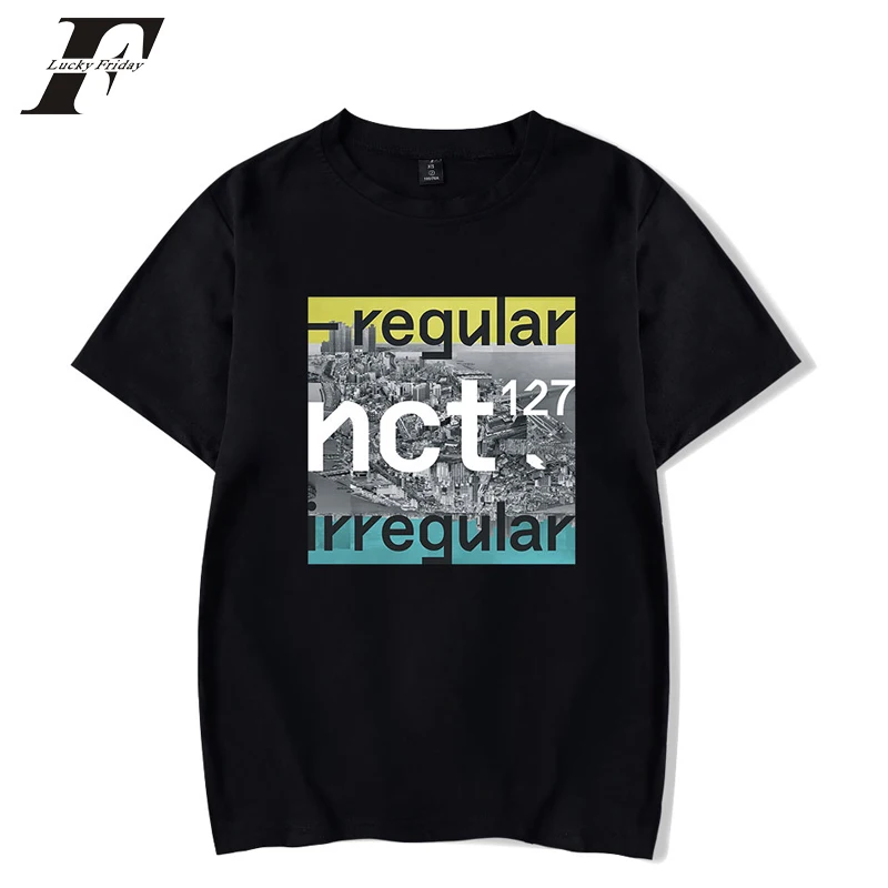 Regular NCT 127 fashion t-shirts print sport hip hop couple men women t shirts casual unisex tops tee shirt short sleeve t-shirt
Regular NCT 127 fashion t-shirts print sport hip hop couple men women t shirts casual unisex tops tee shirt short sleeve t-shirt