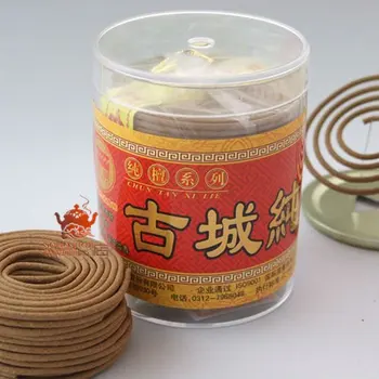 Sandalwood incense coils,5.5cm 60 coils 2h.Natural incense.Famous gucheng incense.Natural woody aroma,best quality assured.
Sandalwood incense coils,5.5cm 60 coils 2h.Natural incense.Famous gucheng incense.Natural woody aroma,best quality assured.
