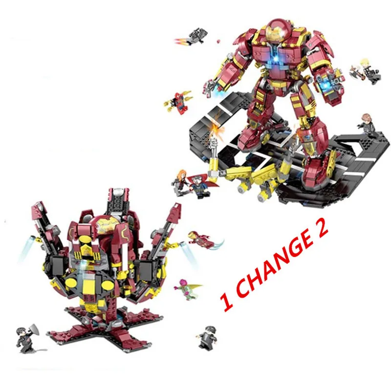 2019 Marvel Avengers Super Heroes iron Man The Hulkbuster Ultron Edition Building Blocks Bricks Kids Toys Compatible With Lego
2019 Marvel Avengers Super Heroes iron Man The Hulkbuster Ultron Edition Building Blocks Bricks Kids Toys Compatible With Lego