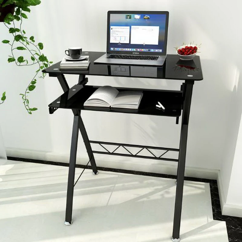 Image 250634 60cm small apartment computer desk   home single desk   simple modern learning table Double board design