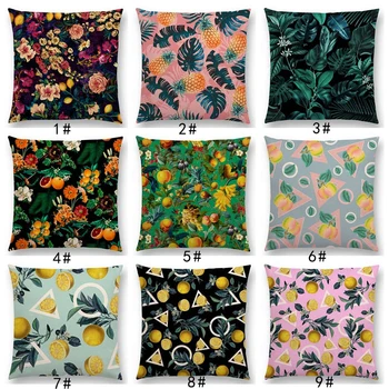 Latest Fruit Floral Leaf Prints Lemon Peach Pineapple Tropical Jungle Garden Vintage Car Sofa Throw Pillow Case Cushion Cover
Latest Fruit Floral Leaf Prints Lemon Peach Pineapple Tropical Jungle Garden Vintage Car Sofa Throw Pillow Case Cushion Cover