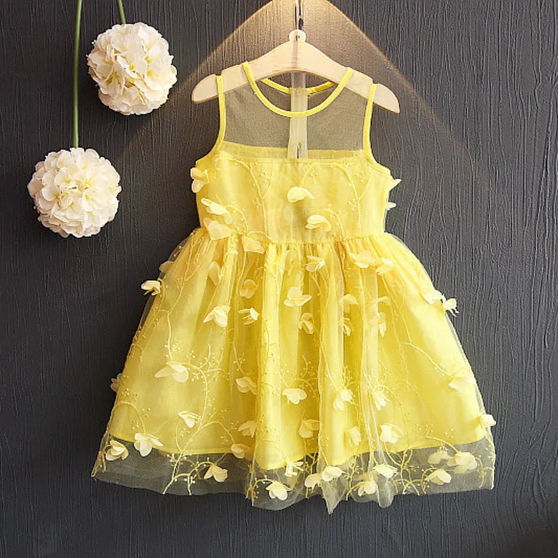 Girl Dresses Summer 2019 New Kids Dress Princess Dresses Embroidered Mesh Dress yellow
Girl Dresses Summer 2019 New Kids Dress Princess Dresses Embroidered Mesh Dress yellow