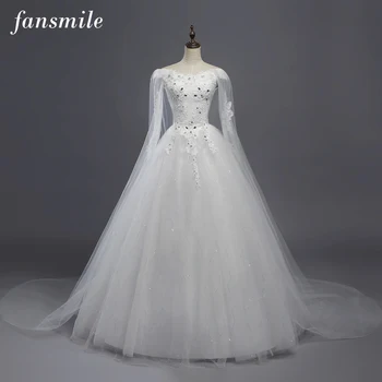 Fansmile Real Photo Cheap Vintage Lace Ball Wedding Dresses 2020 Vestido de Novia Customized Plus Size Bridal Gowns FSM-369F
Fansmile Real Photo Cheap Vintage Lace Ball Wedding Dresses 2020 Vestido de Novia Customized Plus Size Bridal Gowns FSM-369F