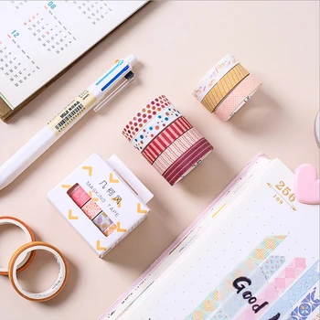 5 Pcs/Lot Geometric color Dot decoration washi tape DIY decorative scrapbooking sticker planner masking adhesive tape label
5 Pcs/Lot Geometric color Dot decoration washi tape DIY decorative scrapbooking sticker planner masking adhesive tape label