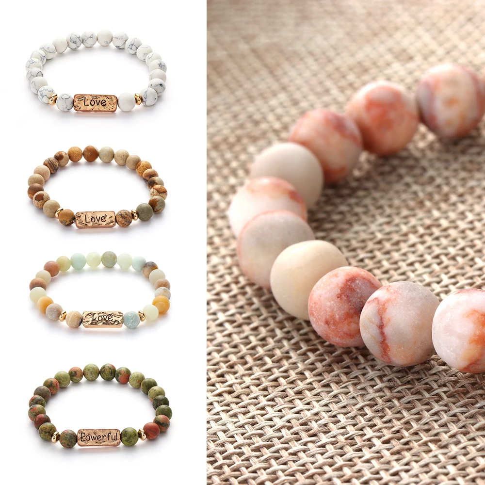 1Pc Natural Stone Beads Inspirational Bracelet Bangle Cuff Bangles Chakra Bracelets Gifts Fashion Accessories Jewelry
1Pc Natural Stone Beads Inspirational Bracelet Bangle Cuff Bangles Chakra Bracelets Gifts Fashion Accessories Jewelry