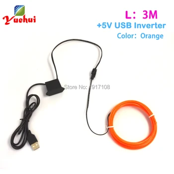 10 Color 2.3mm Waterproof 3Meter Neon Sign Flexible Glow DC-5V EL Wire Rope LED Strips Neon Light for Glow Party Supplies
10 Color 2.3mm Waterproof 3Meter Neon Sign Flexible Glow DC-5V EL Wire Rope LED Strips Neon Light for Glow Party Supplies