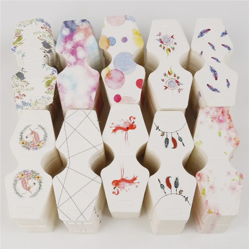 Multi-Color 100pcs 4.5x10.8cm Paper Cards Print Jewelry Necklace Hang Folding Tag Card Branch Folding Display Cards Label Tag
Multi-Color 100pcs 4.5x10.8cm Paper Cards Print Jewelry Necklace Hang Folding Tag Card Branch Folding Display Cards Label Tag