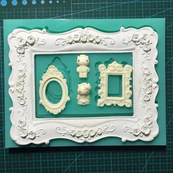 Frame Silicone Rubber Flexible Food Safe Mold Clay Mold Gum Paste Aroma Stone Moulds Mould- Resin, Chocolate Silicone PRZY 001
Frame Silicone Rubber Flexible Food Safe Mold Clay Mold Gum Paste Aroma Stone Moulds Mould- Resin, Chocolate Silicone PRZY 001