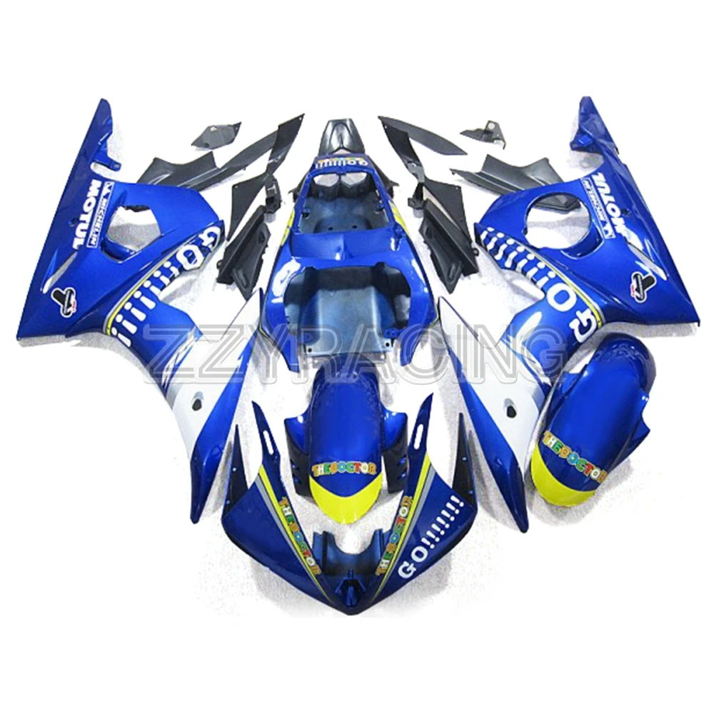 Injection Fairings for Yamaha R6S 2006 - 2009 2007 2008 Complete Panels Kit 06 07 08 09 ABS Plastic Cowlings Covers Blue Frames
Injection Fairings for Yamaha R6S 2006 - 2009 2007 2008 Complete Panels Kit 06 07 08 09 ABS Plastic Cowlings Covers Blue Frames