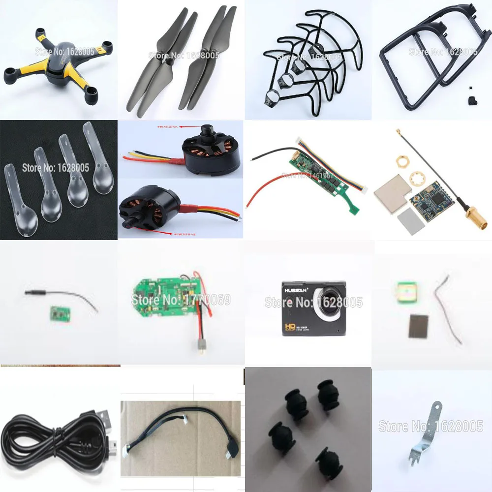 Hubsan X4 PRO H109S spare parts propeller blade guard Landing gear body shell motor ESC receiver GPS module camera charger
Hubsan X4 PRO H109S spare parts propeller blade guard Landing gear body shell motor ESC receiver GPS module camera charger