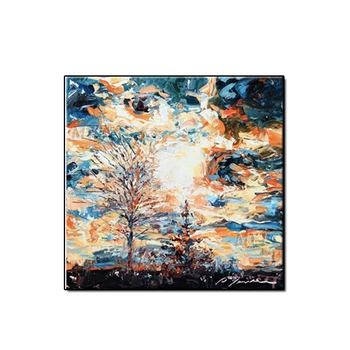 Thick Textured Colorful Abstract Tree Knife Oil Painting 100% Hand Painted Unframed Oil Paintings On Canvas Wall Art Decoration
Thick Textured Colorful Abstract Tree Knife Oil Painting 100% Hand Painted Unframed Oil Paintings On Canvas Wall Art Decoration
