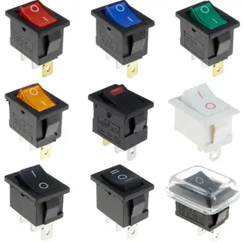 1PCS KCD1 3 feet ON/OFF illuminated LED Rectangle Rocker Switch Car Dash Automotive 6A 250V/10A 125V
1PCS KCD1 3 feet ON/OFF illuminated LED Rectangle Rocker Switch Car Dash Automotive 6A 250V/10A 125V