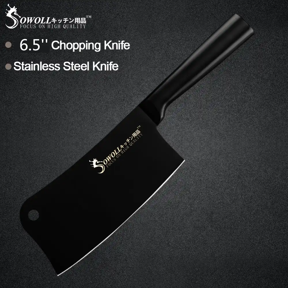 steakknife,steakdoneness steel knife non-slip handle sharp blade chopping knife steak