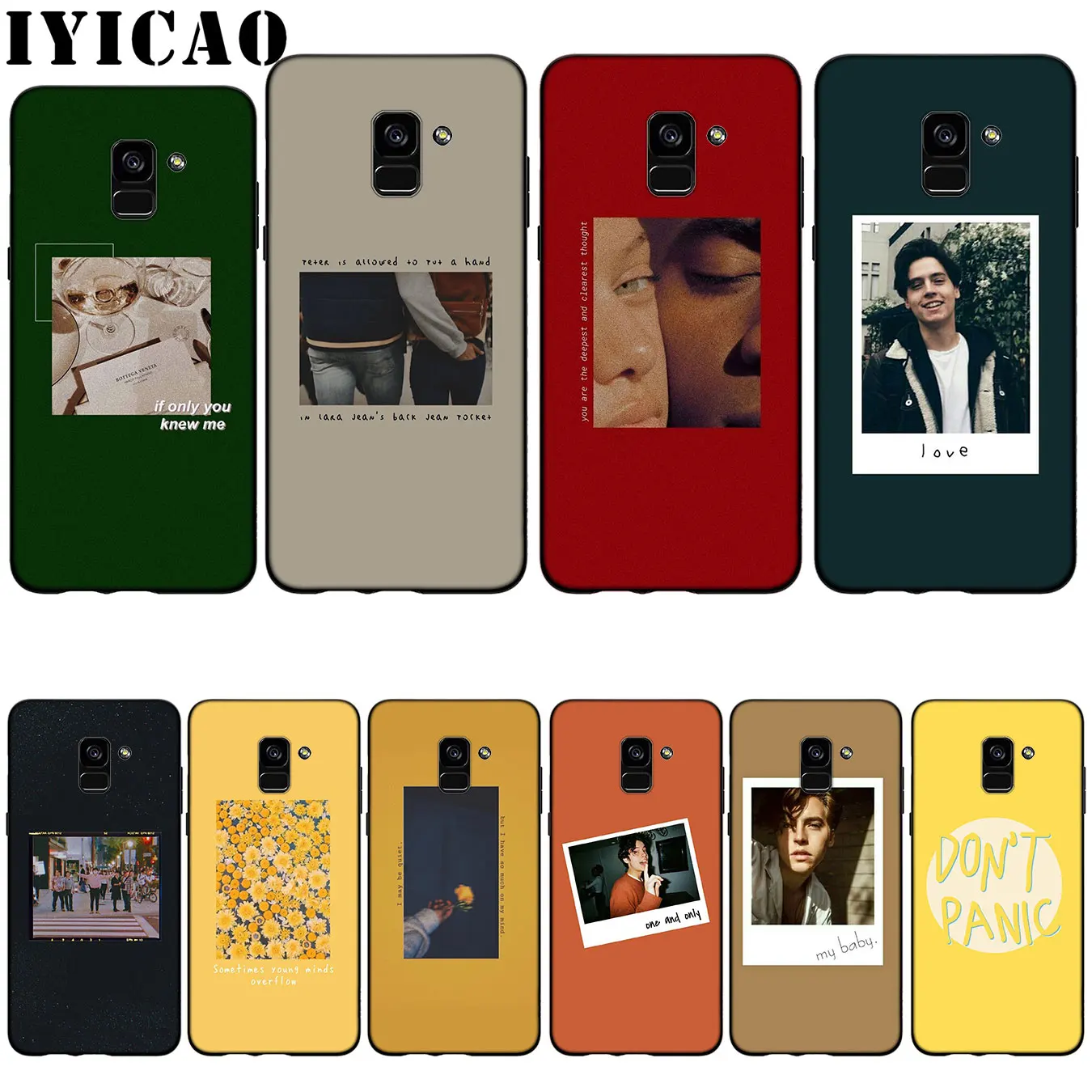 IYICAO Funny pictures text Soft TPU silicone Novelty Soft Case for Samsung Galaxy A6 Plus A9 A8 A7 2018 A3 A5 2016 2017 Note 9 8
IYICAO Funny pictures text Soft TPU silicone Novelty Soft Case for Samsung Galaxy A6 Plus A9 A8 A7 2018 A3 A5 2016 2017 Note 9 8