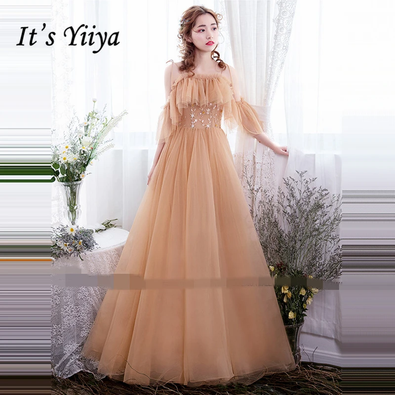 It's Yiiya Evening Dresses 2018 Spaghetti Strap Floor Length Fashion Designer High Quality Evening Dress Party Gown LX922
It's Yiiya Evening Dresses 2018 Spaghetti Strap Floor Length Fashion Designer High Quality Evening Dress Party Gown LX922