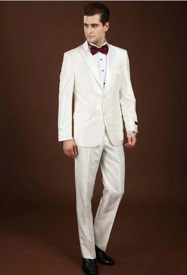 2017 Hot Sale Men Suits Slim Fit Custom Made Groom Tuxedos White Gun Collar Wedding Groomsman Suits Bridegroom Blazer
2017 Hot Sale Men Suits Slim Fit Custom Made Groom Tuxedos White Gun Collar Wedding Groomsman Suits Bridegroom Blazer