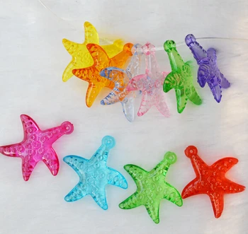 360pcs 28mm Beautiful Transparent Acrylic Starfish Beads With Hole For Jewelry Craft DIY Necklace Bracelet Puzzle Game E10
360pcs 28mm Beautiful Transparent Acrylic Starfish Beads With Hole For Jewelry Craft DIY Necklace Bracelet Puzzle Game E10