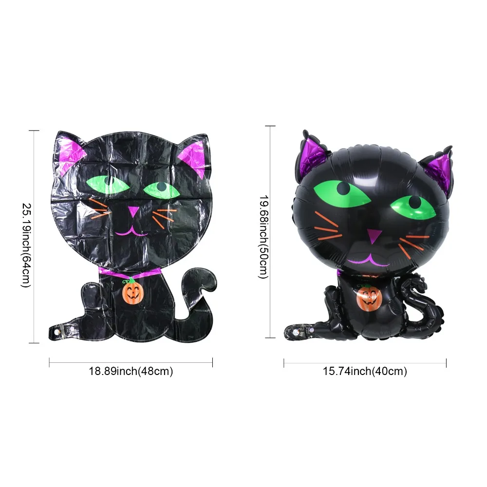 Halloween-Cartoon-Aluminum-Balloons-Halloween-Pedicle-Special-Aluminum-Film-Shaped-Balloons-Children-s-Party-Decoration