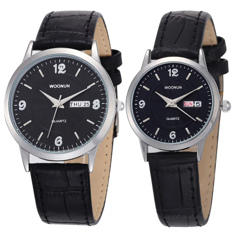 WOONUN Luxury Brand Ultra Thin Watches For Men Women Genuine Leather Strap quartz-watch Casual Lovers Watches Valentine Day Gift
WOONUN Luxury Brand Ultra Thin Watches For Men Women Genuine Leather Strap quartz-watch Casual Lovers Watches Valentine Day Gift