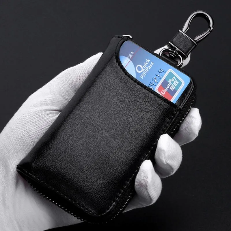 Hot Sale Unisex Zipper Key Case Genuine Leather Cowhide Men Women Bag Purse Casual Car Key Wallet Fashion Credit Card Holders
Hot Sale Unisex Zipper Key Case Genuine Leather Cowhide Men Women Bag Purse Casual Car Key Wallet Fashion Credit Card Holders