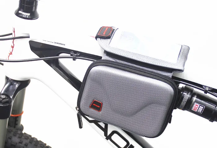 Waterproof Outdoor Cycling Mountain Bike Giant Merida Bicycle Bag Frame Front Tube Bag Panniers Touchscreen Phone Case
Waterproof Outdoor Cycling Mountain Bike Giant Merida Bicycle Bag Frame Front Tube Bag Panniers Touchscreen Phone Case